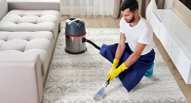 spot cleaning of rug