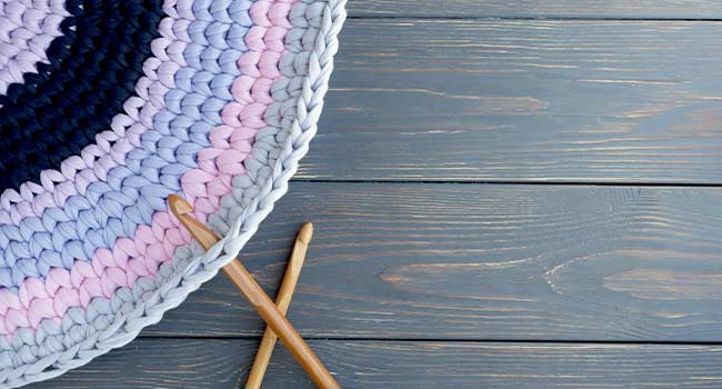 Winter use of wool rug